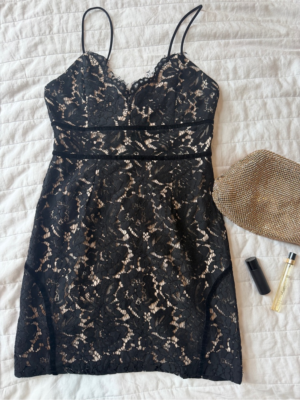 LBD Lace Mini Dress